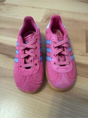Adidas Gazelle Comfort Closure Elastic Laces Shoes Kids